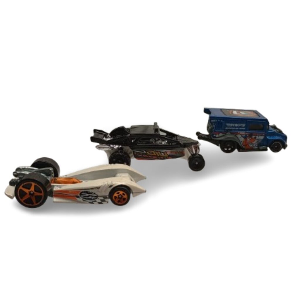 Hot Wheels lot of 3 Cars as Pictured